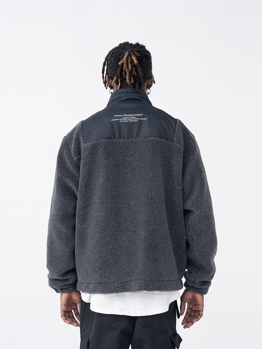 PVC Pocket Sherpa Jacket