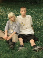 Painted Daisy Logo Tee