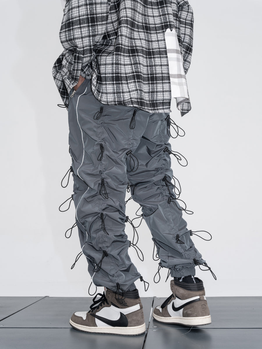 3M Reflective Strips Nylon Pants