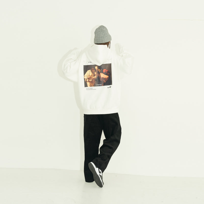 Religious Oil Painting Hoodie
