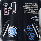 Dancing Skeleton Varsity Jacket