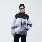 Snow Mountain Landscape Down Jacket