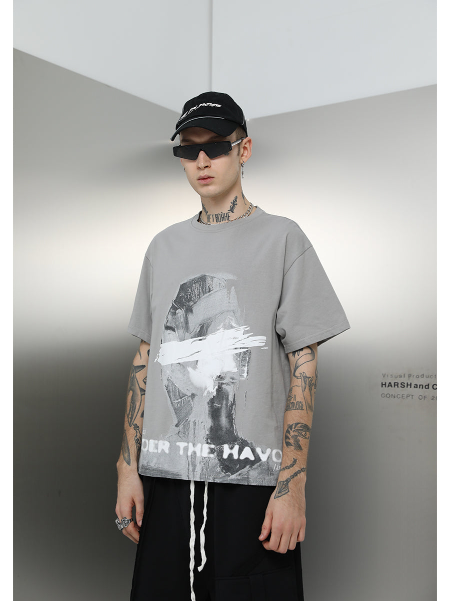 Modern Art Brush Tee