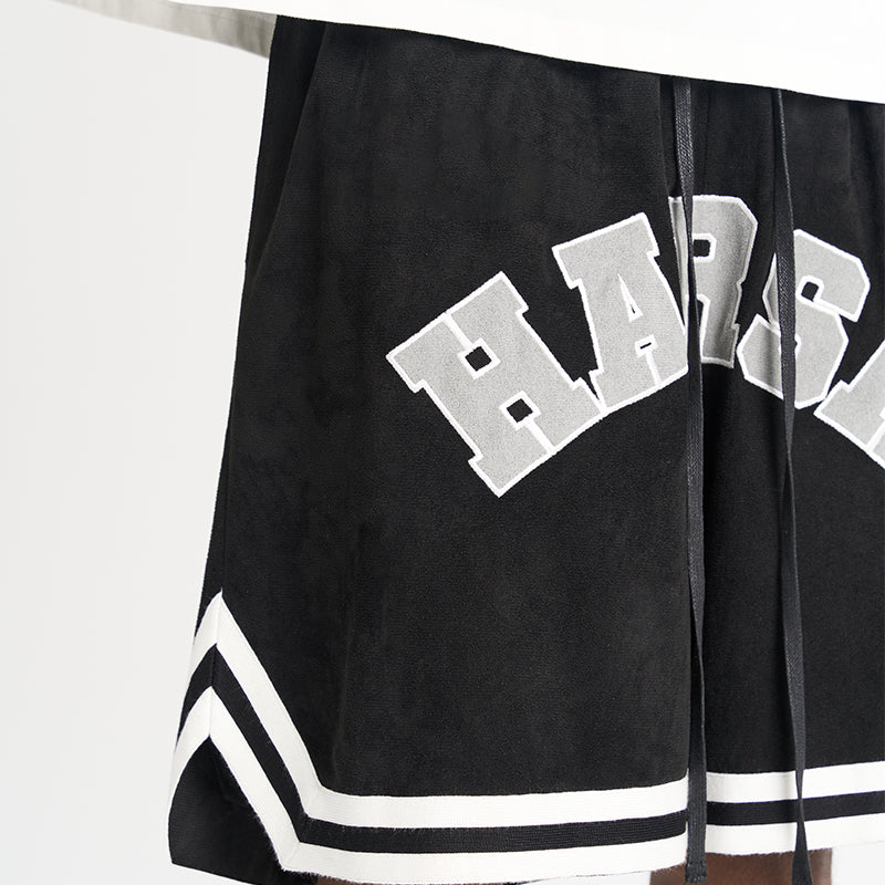Heavy Logo Basketball Shorts
