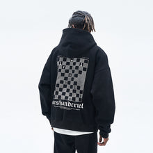 Load image into Gallery viewer, Checkerboard Loose Hoodie
