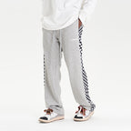 Checkerboard Stripes Sweatpants