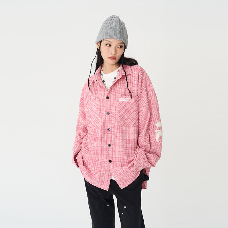 Gothic Logo Flannel Shirt