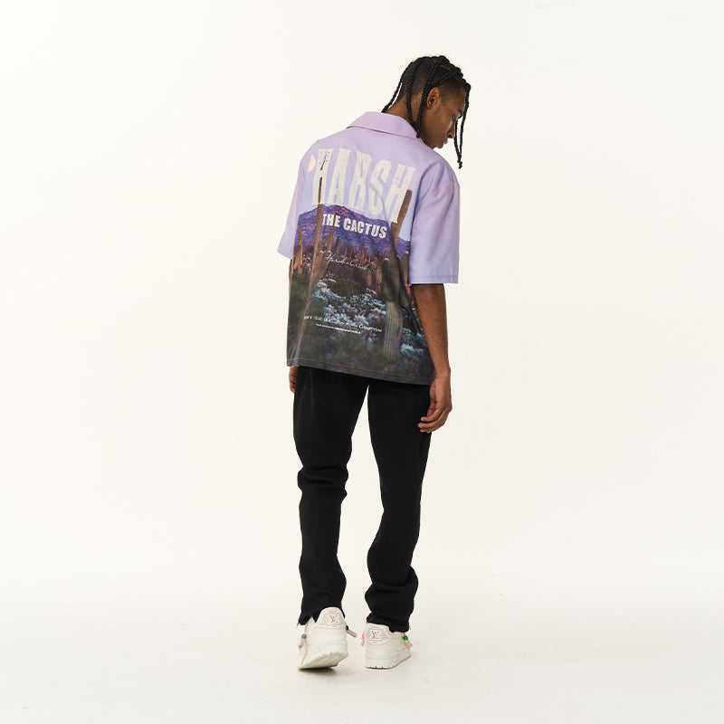 Cactus Desert Cuban Shirt