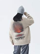 Load image into Gallery viewer, Sunset Landscape Knit Sweater
