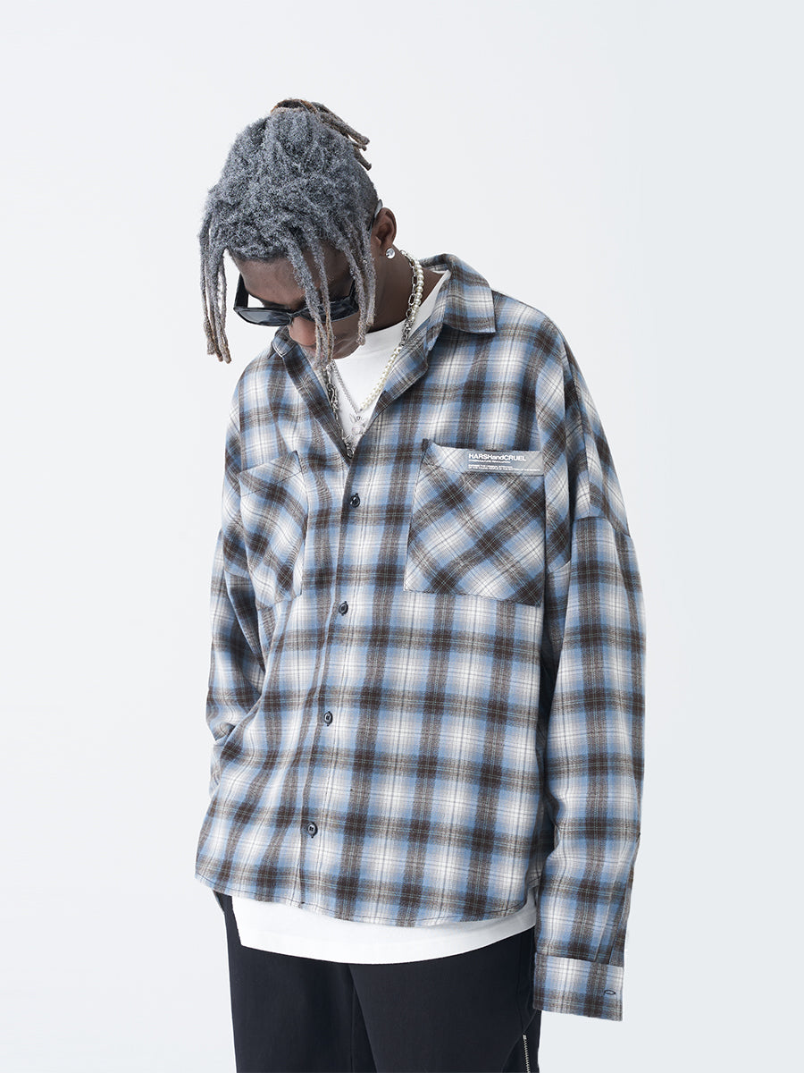 Retro Flannel Plaid Shirt