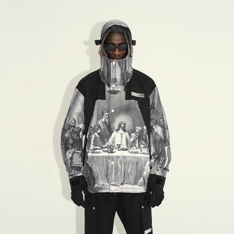 Last Supper Full Print PVC Jacket
