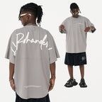 Handwritten Logo Round Neck Tee