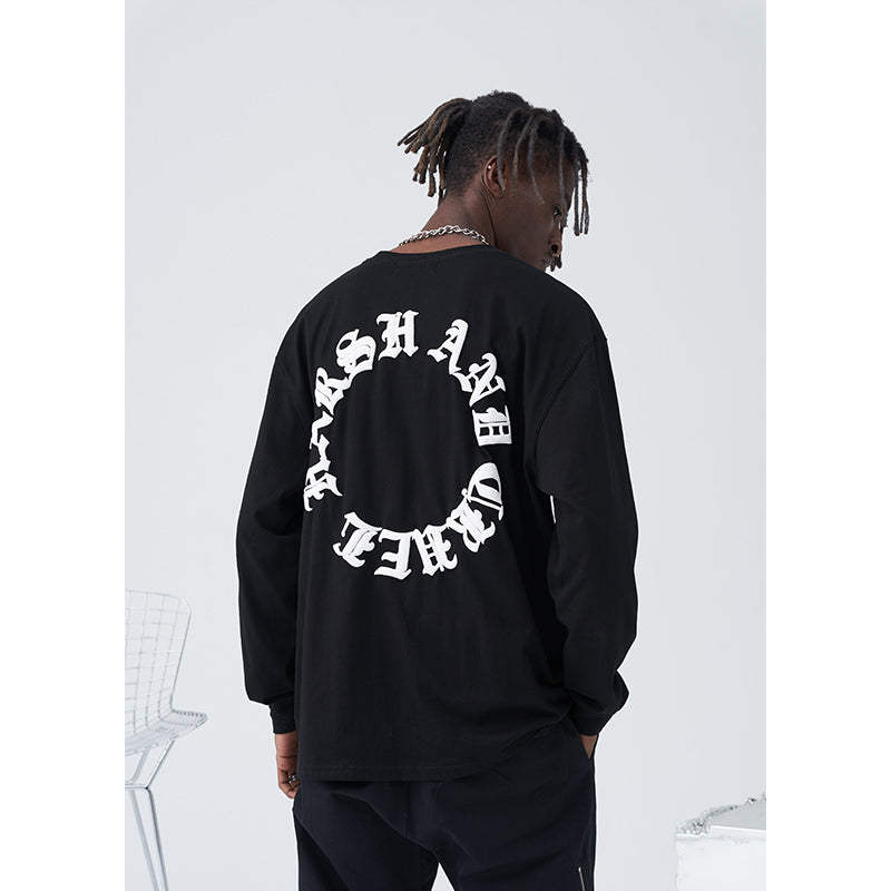 Ring Gothic Logo Long Sleeve Tee