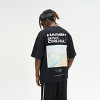 Retro Waterway Oil Painting Tee