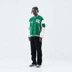Quatrefoil Varsity Jacket