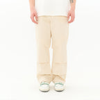Deconstructed Stitched Pleated Trousers