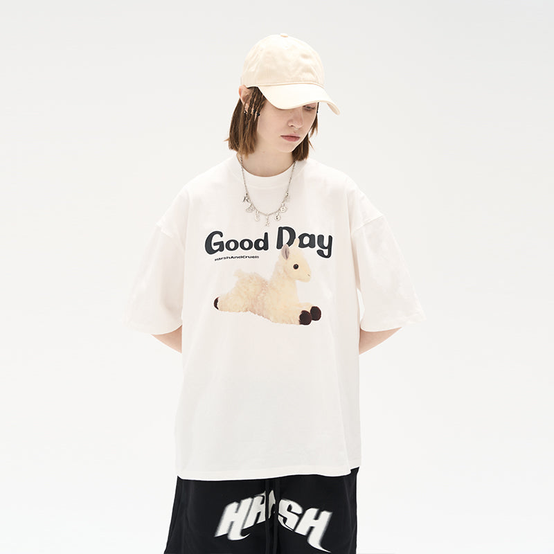 Alpaca Peluche Printed Tee