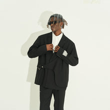 Load image into Gallery viewer, Deconstruction Layered Suit Jacket
