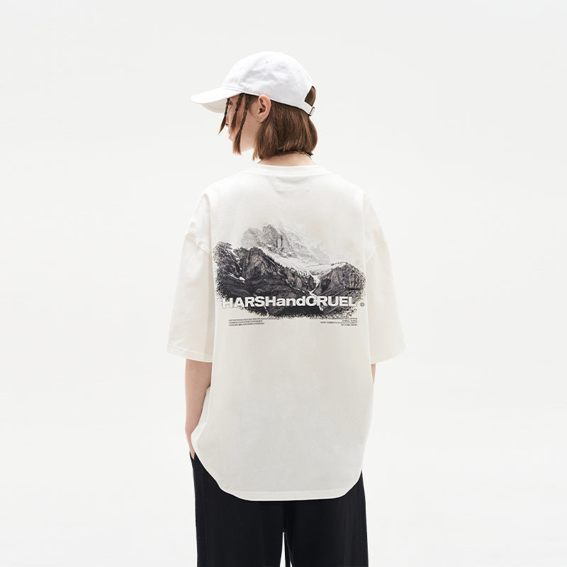 Snow Mountain Printed Tee