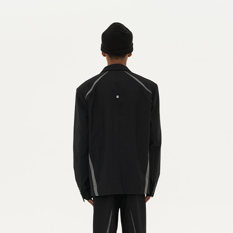Split Casual Suit Jacket