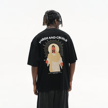 Load image into Gallery viewer, Abstract Religious Printed Tee
