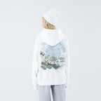 Monet Oil Painting Circle Hoodie