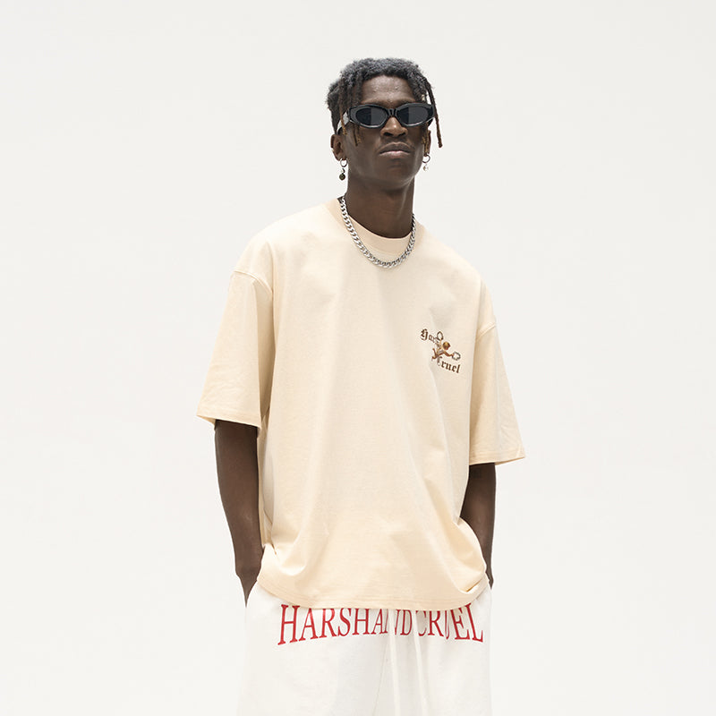 Flying Angels Gothic Logo Printed Tee