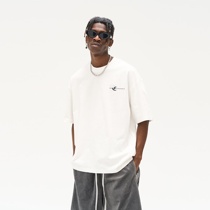 Gothic Statue Printed Tee