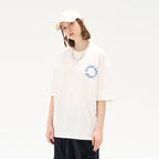 3D Ice Circle Logo Printed Tee