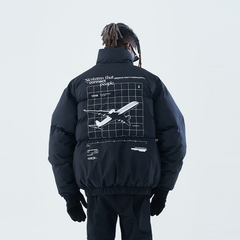 Airplane Down Jacket – Harsh and Cruel Airplane Down Jacket – Harsh and Cruel