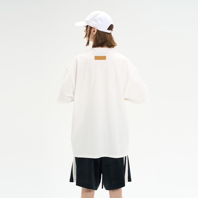 Cartoon Flower Printed Tee