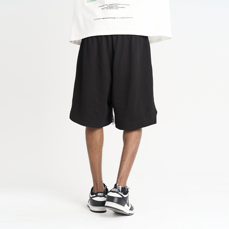 Foam Print Logo Basketball Shorts