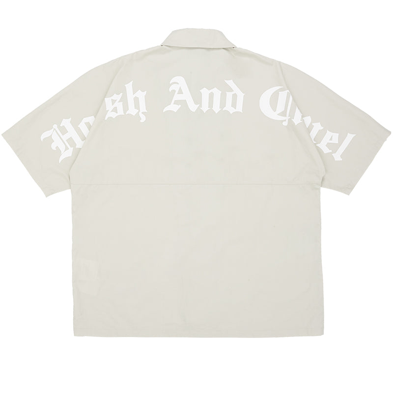 Gothic Logo Print Shirt