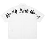 Gothic Logo Print Shirt