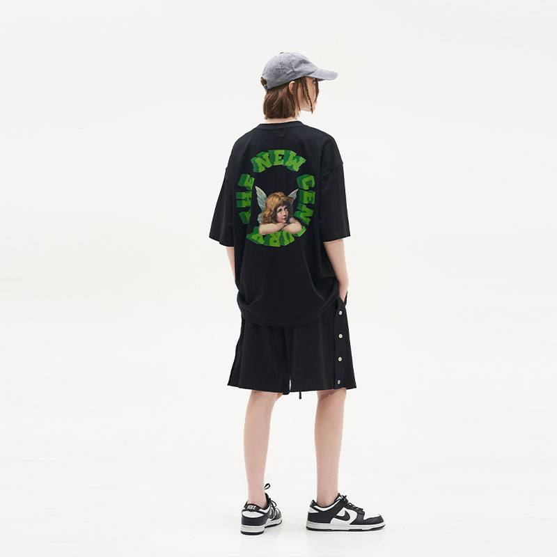 3D Angel Circle Tee