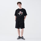 Retro Oil Painting Floral Tee