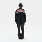 3D Logo Graffiti Printed L/S Shirt