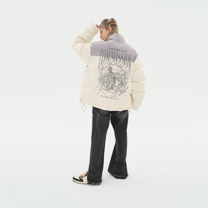Commission Printed Down Jacket