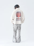 Sunset Handwriting Sherpa Jacket