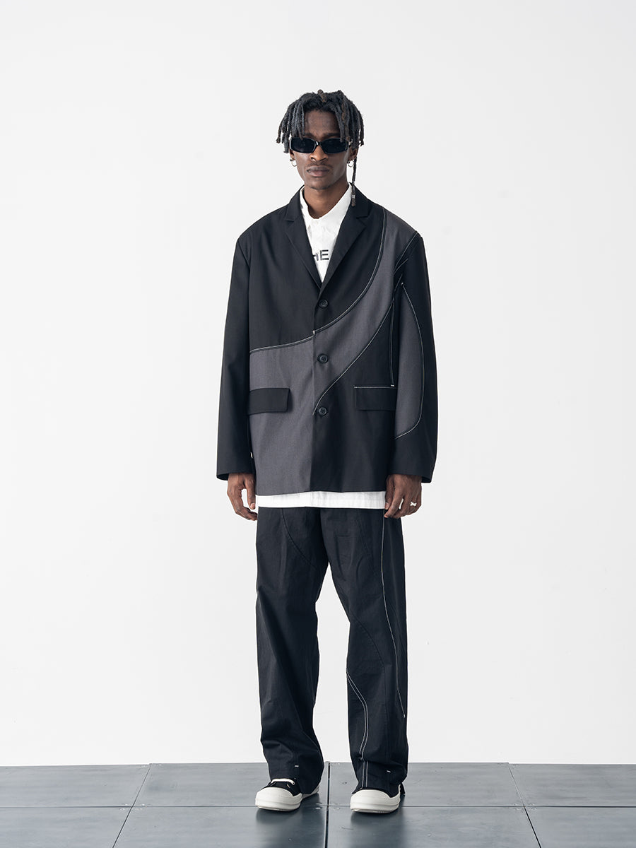 Stitched Suit Jacket