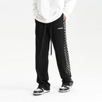 Checkerboard Stripes Sweatpants