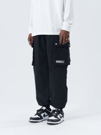 Zipper Slim Fit Trousers