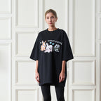 Handpainted Rabbits Logo Tee