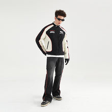 Load image into Gallery viewer, Racing Logo Paneled Jacket
