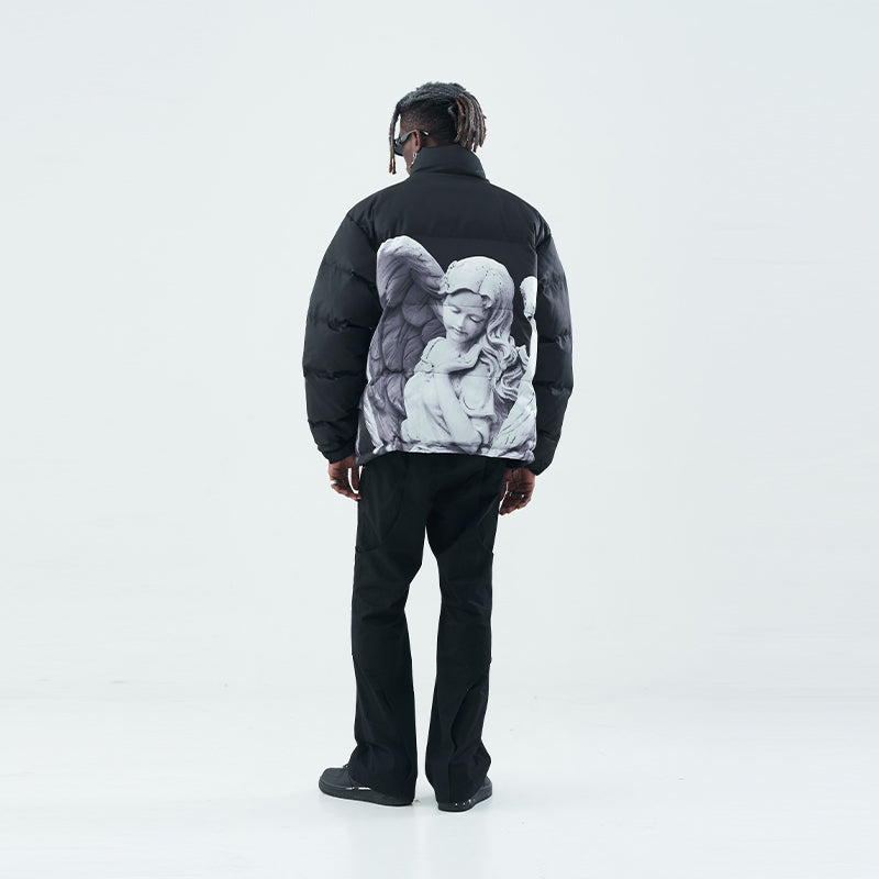 Angel Sculpture Down Jacket