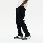 Casual Zipper Flared Denim