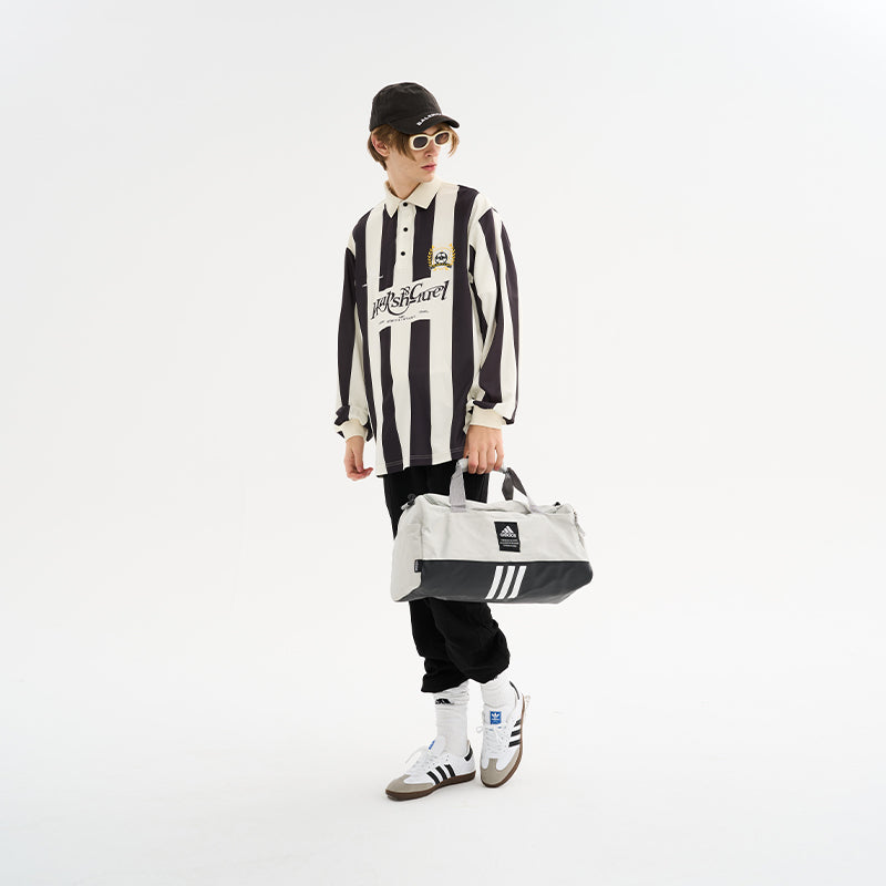 Harsh & Cruel Handwritten Logo Striped Jersey