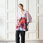 Pomgranate Full Print Cuban Shirt
