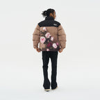 Vintage Oil Painting Printed Down Jacket
