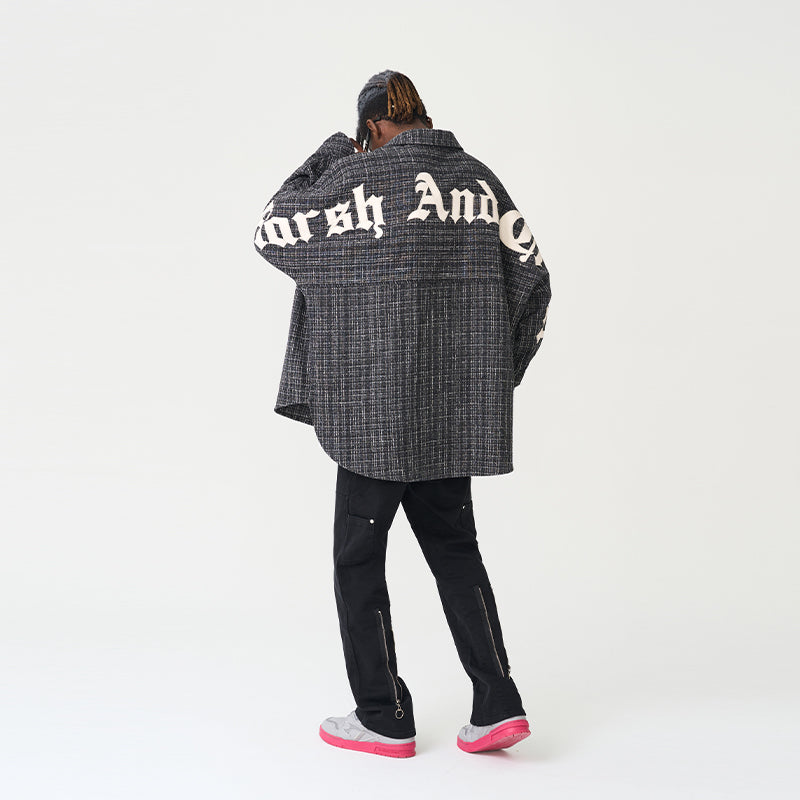 Gothic Logo Flannel Shirt
